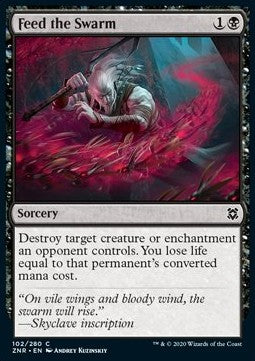 Feed the Swarm⁣ - Zendikar Rising⁣ (Common)⁣ [102]