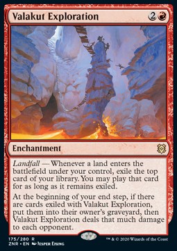 Valakut Exploration⁣ - Zendikar Rising⁣ (Rare)⁣ [175]
