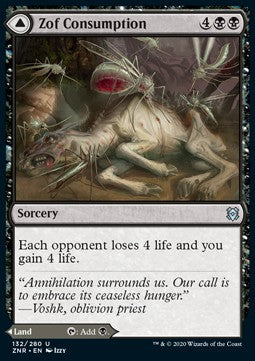 Zof Consumption // Zof Bloodbog⁣ - Zendikar Rising⁣ (Uncommon)⁣ [132]