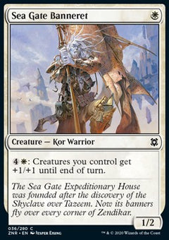 Sea Gate Banneret⁣ - Zendikar Rising⁣ (Common)⁣ [36]