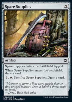 Spare Supplies⁣ - Zendikar Rising⁣ (Common)⁣ [254]