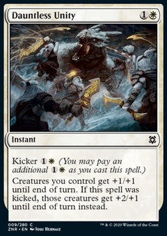 Dauntless Unity⁣ - Zendikar Rising⁣ (Common)⁣ [9]
