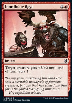 Inordinate Rage⁣ - Zendikar Rising⁣ (Common)⁣ [144]