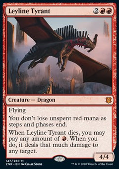 Leyline Tyrant⁣ - Zendikar Rising⁣ (Mythic)⁣ [147]