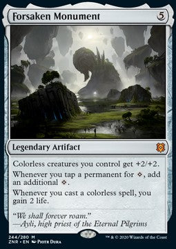 Forsaken Monument⁣ - Zendikar Rising⁣ (Mythic)⁣ [244]