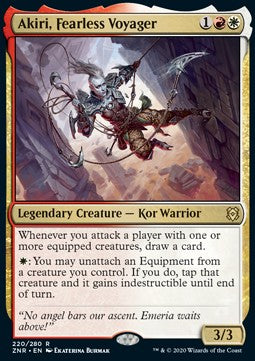 Akiri, Fearless Voyager⁣ - Zendikar Rising⁣ (Rare)⁣ [220]
