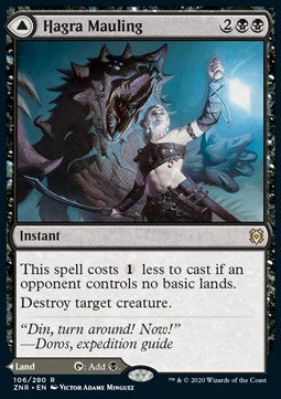 Hagra Mauling // Hagra Broodpit⁣ - Zendikar Rising⁣ (Rare)⁣ [106]