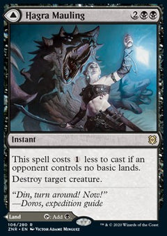 Hagra Mauling // Hagra Broodpit⁣ - Zendikar Rising⁣ (Rare)⁣ [106]