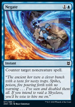 Negate⁣ - Zendikar Rising⁣ (Common)⁣ [71]
