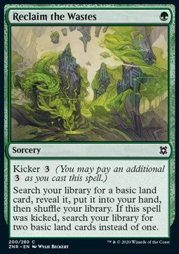 Reclaim the Wastes⁣ - Zendikar Rising⁣ (Common)⁣ [200]