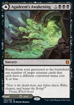 Agadeem's Awakening // Agadeem, the Undercrypt⁣ - Zendikar Rising⁣ (Mythic)⁣ [90]