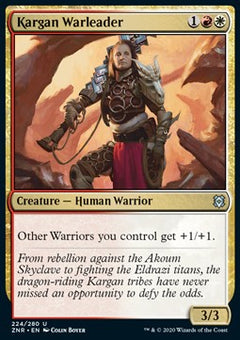 Kargan Warleader⁣ - Zendikar Rising⁣ (Uncommon)⁣ [224]