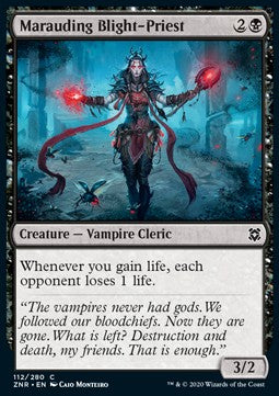 Marauding Blight-Priest⁣ - Zendikar Rising⁣ (Common)⁣ [112]