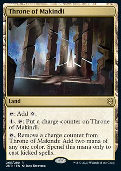 Throne of Makindi⁣ - Zendikar Rising⁣ (Rare)⁣ [265]