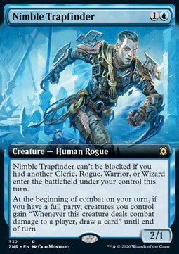 Nimble Trapfinder⁣ - Zendikar Rising: Extras⁣ (Rare)⁣ [332]