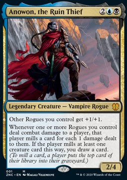 Anowon, the Ruin Thief (V.1)⁣ - Commander: Zendikar Rising⁣ (Mythic)⁣ [1]