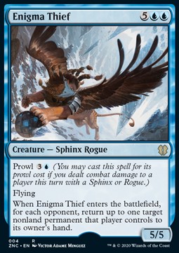 Enigma Thief⁣ - Commander: Zendikar Rising⁣ (Rare)⁣ [4]