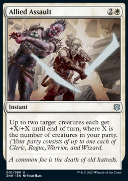 Allied Assault⁣ - Zendikar Rising⁣ (Uncommon)⁣ [1]