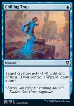 Chilling Trap⁣ - Zendikar Rising⁣ (Common)⁣ [50]