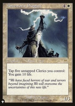 Ancestor's Prophet⁣ - The List⁣ (Rare)⁣ [3]