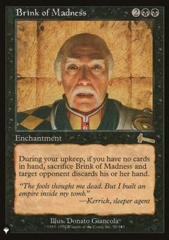 Brink of Madness⁣ - The List⁣ (Rare)⁣ [50]