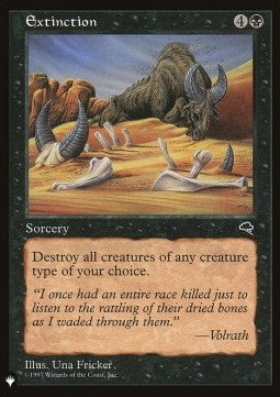 Extinction⁣ - The List⁣ (Rare)⁣ [95]