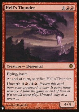 Hell's Thunder⁣ - The List⁣ (Rare)⁣ [103]