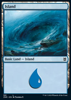 Island⁣ - Zendikar Rising: Extras⁣ (Land)⁣ [381]