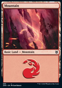 Mountain⁣ - Zendikar Rising: Extras⁣ (Land)⁣ [383]
