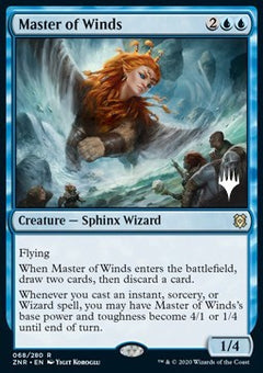 Master of Winds (V.1)⁣ - Zendikar Rising: Promos⁣ (Rare)⁣ [68]