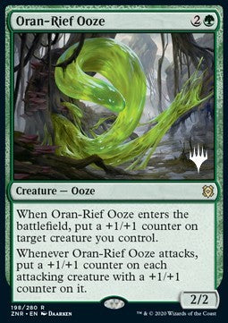 Oran-Rief Ooze (V.1)⁣ - Zendikar Rising: Promos⁣ (Rare)⁣ [198]