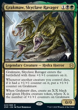 Grakmaw, Skyclave Ravager (V.1)⁣ - Zendikar Rising: Promos⁣ (Rare)⁣ [223]