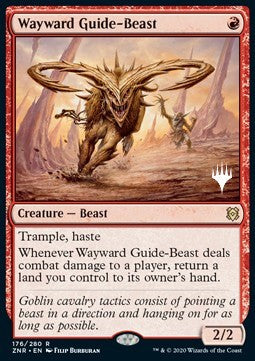 Wayward Guide-Beast (V.1)⁣ - Zendikar Rising: Promos⁣ (Rare)⁣ [176]