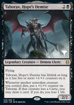 Taborax, Hope's Demise (V.1)⁣ - Zendikar Rising: Promos⁣ (Rare)⁣ [129]