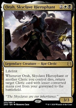 Orah, Skyclave Hierophant (V.1)⁣ - Zendikar Rising: Promos⁣ (Rare)⁣ [233]