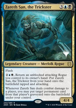 Zareth San, the Trickster (V.1)⁣ - Zendikar Rising: Promos⁣ (Rare)⁣ [242]