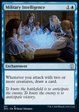Military Intelligence⁣ - Commander: Zendikar Rising⁣ (Uncommon)⁣ [31]