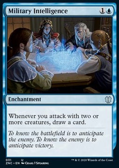 Military Intelligence⁣ - Commander: Zendikar Rising⁣ (Uncommon)⁣ [31]