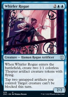 Whirler Rogue⁣ - Commander: Zendikar Rising⁣ (Uncommon)⁣ [39]