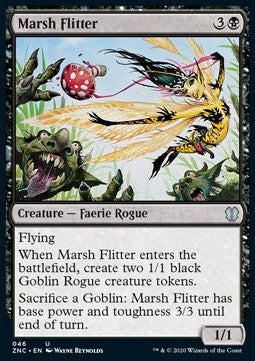Marsh Flitter⁣ - Commander: Zendikar Rising⁣ (Uncommon)⁣ [46]