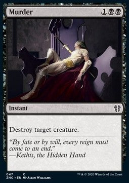Murder⁣ - Commander: Zendikar Rising⁣ (Common)⁣ [47]