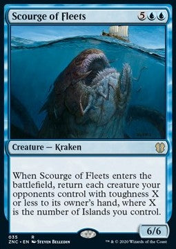 Scourge of Fleets⁣ - Commander: Zendikar Rising⁣ (Rare)⁣ [35]
