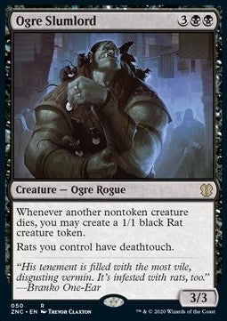Ogre Slumlord⁣ - Commander: Zendikar Rising⁣ (Rare)⁣ [50]