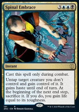 Spinal Embrace⁣ - Commander: Zendikar Rising⁣ (Rare)⁣ [101]