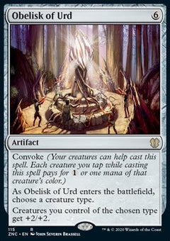 Obelisk of Urd⁣ - Commander: Zendikar Rising⁣ (Rare)⁣ [115]