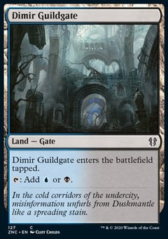 Dimir Guildgate⁣ - Commander: Zendikar Rising⁣ (Common)⁣ [127]