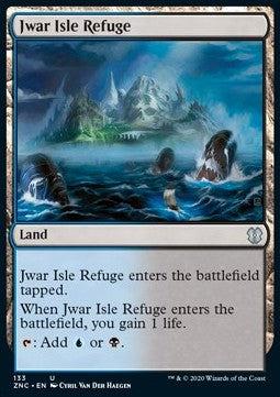 Jwar Isle Refuge⁣ - Commander: Zendikar Rising⁣ (Uncommon)⁣ [133]