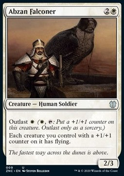 Abzan Falconer⁣ - Commander: Zendikar Rising⁣ (Uncommon)⁣ [9]