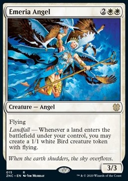 Emeria Angel⁣ - Commander: Zendikar Rising⁣ (Rare)⁣ [15]