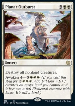 Planar Outburst⁣ - Commander: Zendikar Rising⁣ (Rare)⁣ [19]
